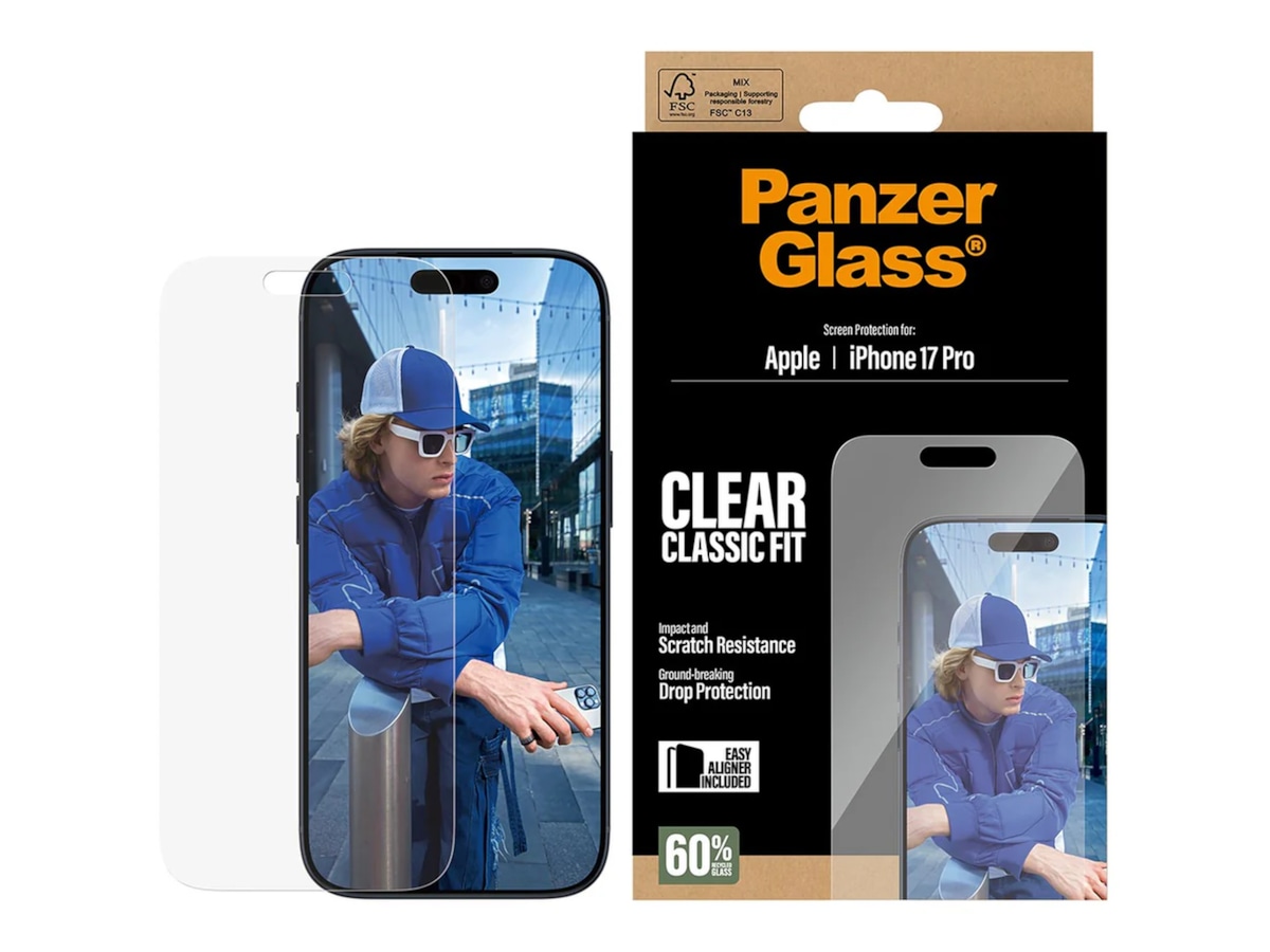 PanzerGlass iPhone 17 Pro Skærmbeskytter Skærmbeskyttelse mobiltelefon