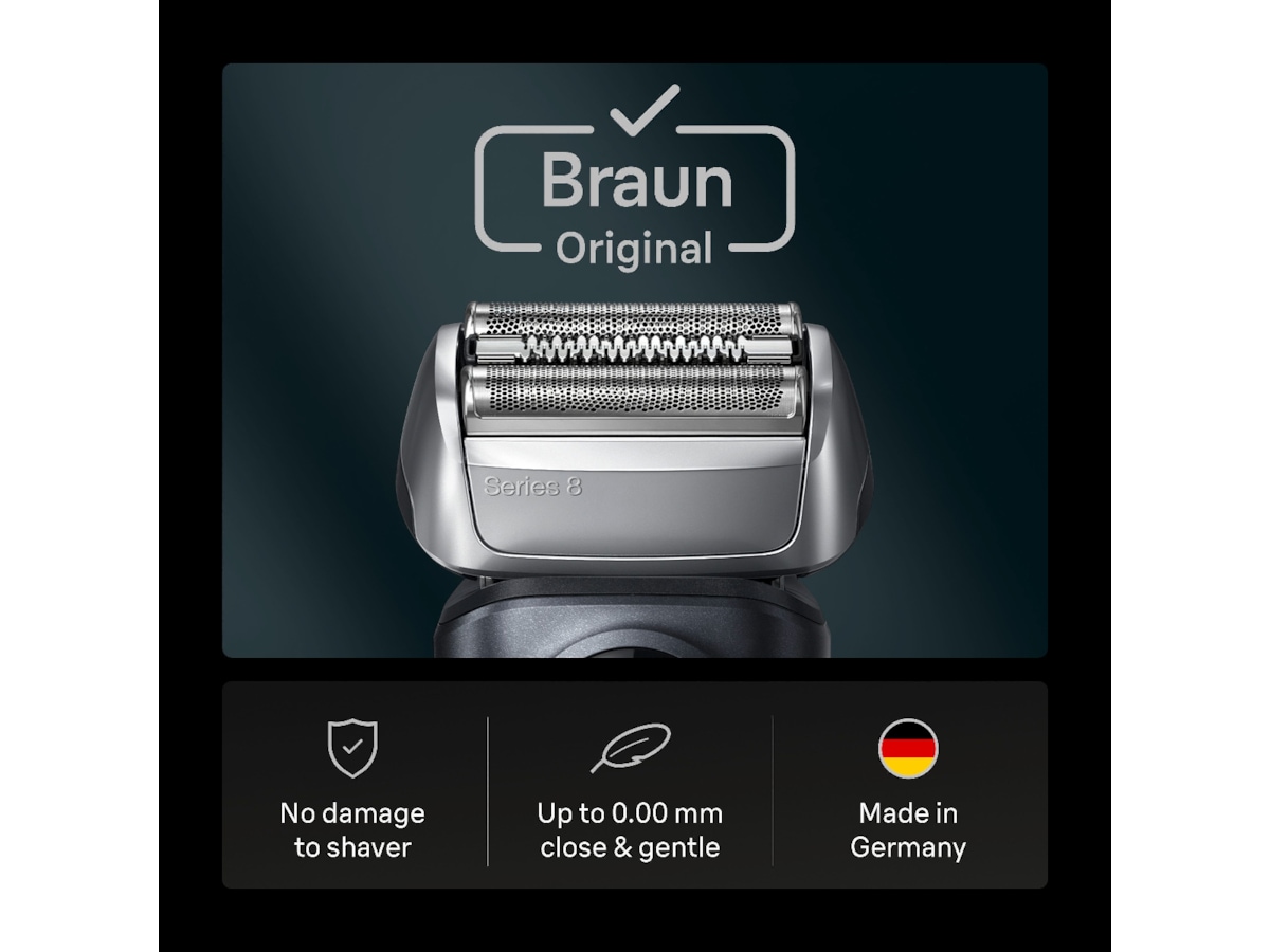 Braun Series 8 ORIGINALT Reservehoved 83M Tilbehør til barbermaskiner