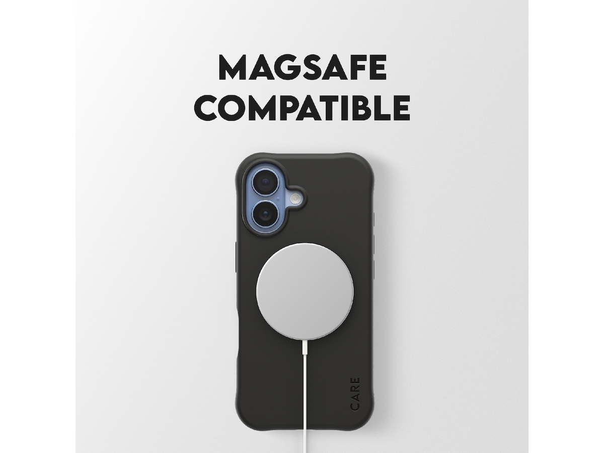 PanzerGlass CARE iPhone 17 Samba Hardcase cover (sort) Mobilcover