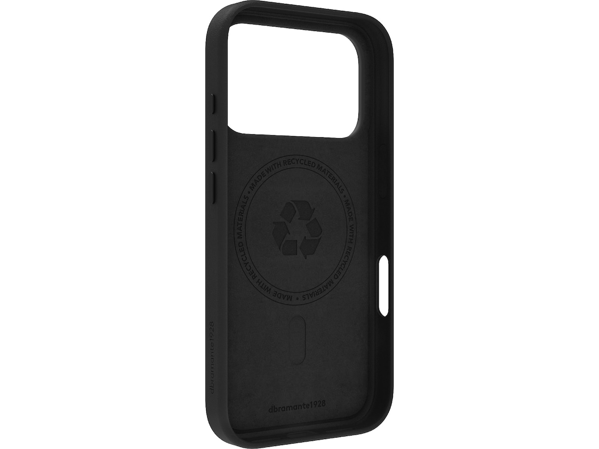 dbramante1928 iPhone 17 Pro Roskilde lædercover (sort) Mobilcover
