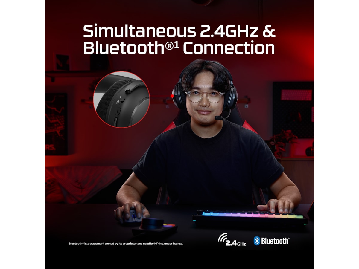 HyperX Cloud Alpha 2 Trådløst Gaming Headset (sort) Gamingheadset