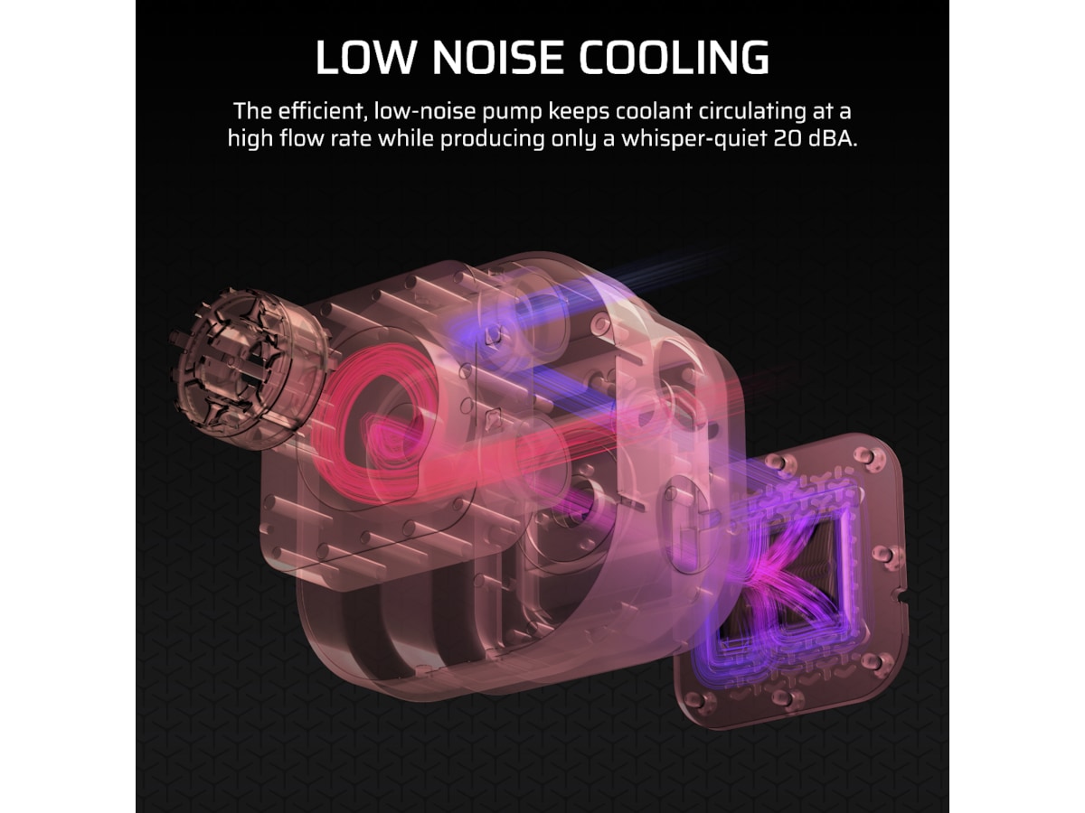 Corsair Nautilus 360 RS LCD Køler (sort) CPU - Vandkøling