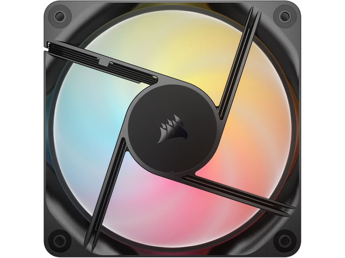 Corsair RS120-R ARGB PWM Reverse Ventilator 3pk (sort) Blæsere