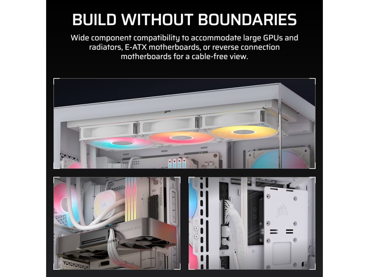 Corsair 3500X RSR ARGB Mid Tower (hvidt) Midi Tower