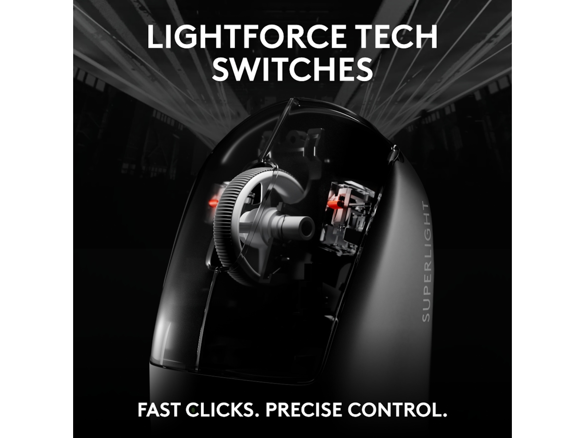 Logitech Pro X Superlight 2c trådløs gamingmus (hvid) Gamingmus