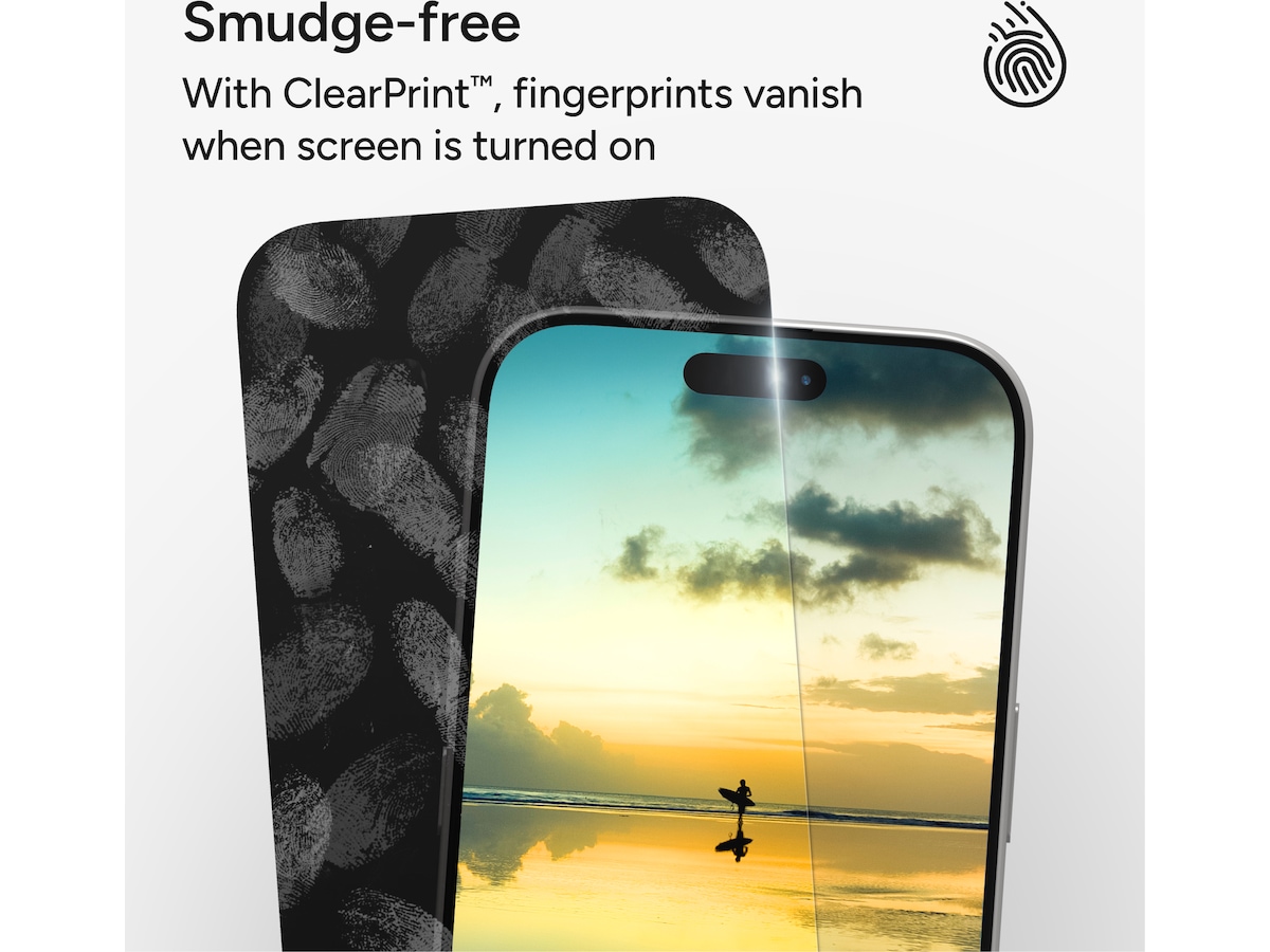 InvisibleShield Glass Elite  iPhone 17 Pro Privacy Skærmbeskytter Skærmbeskyttelse mobiltelefon