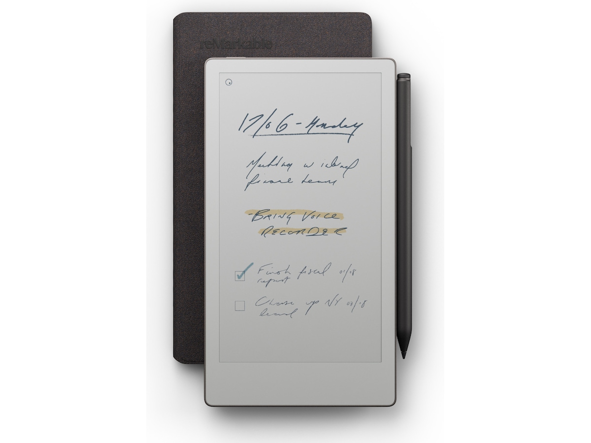 reMarkable Paper Pro Move 7.3" inkl. Marker Plus & Book Folio (basalt) Digitale paper