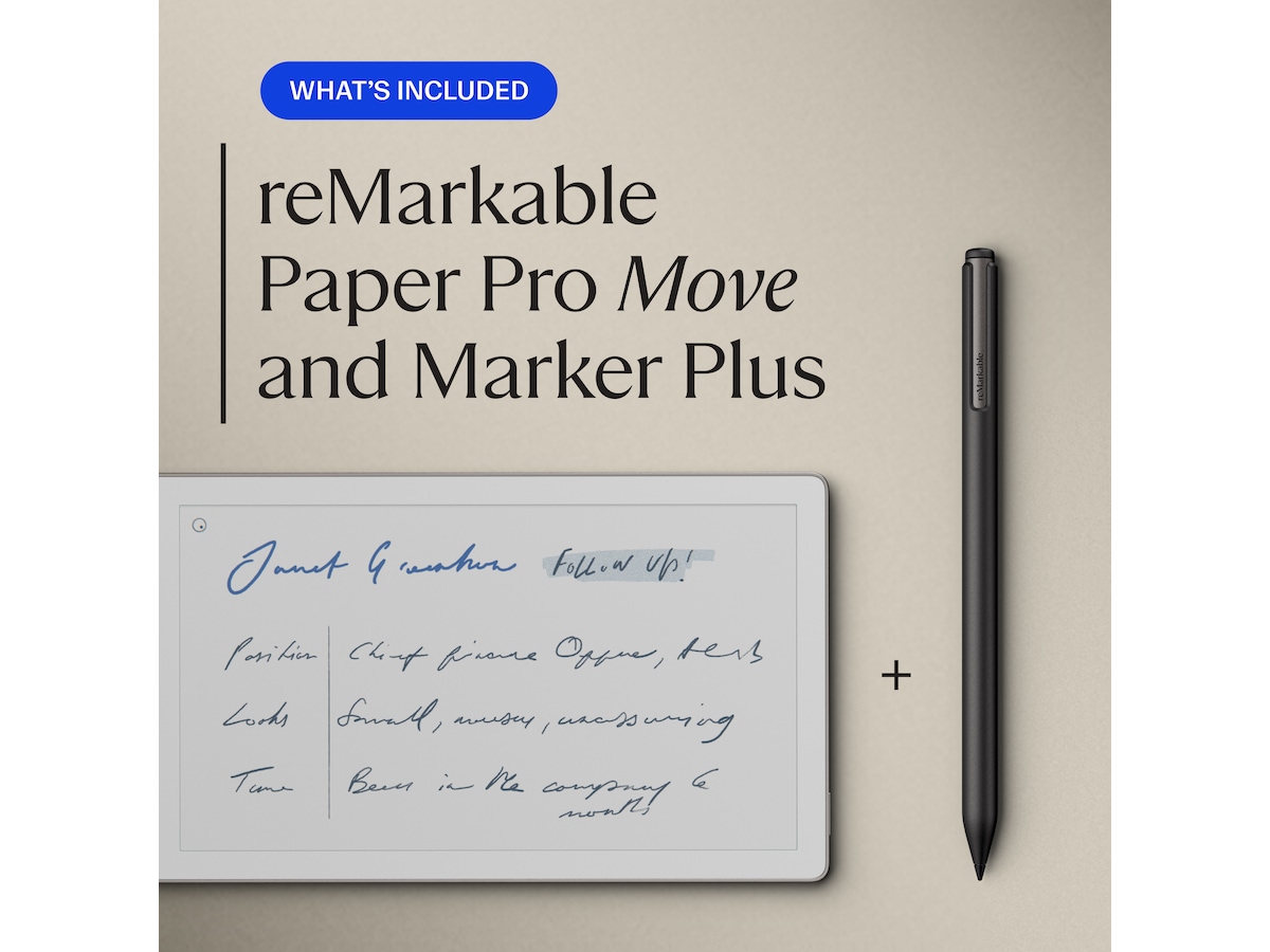 reMarkable Paper Pro Move 7.3" inkl. Marker Plus Digitale paper