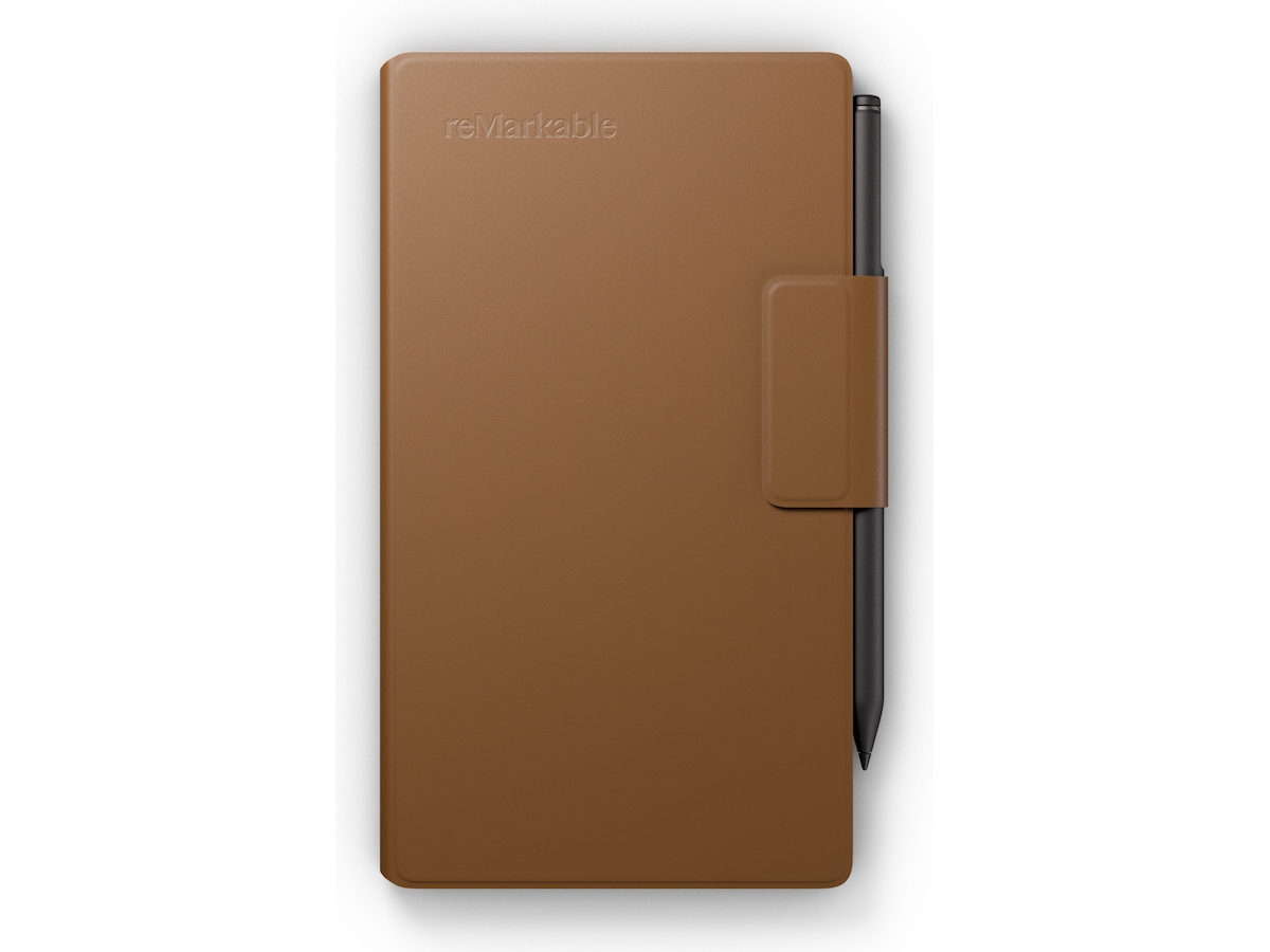 reMarkable Paper Pro Move Book Folio (brun) Tilbehør til digitale paper