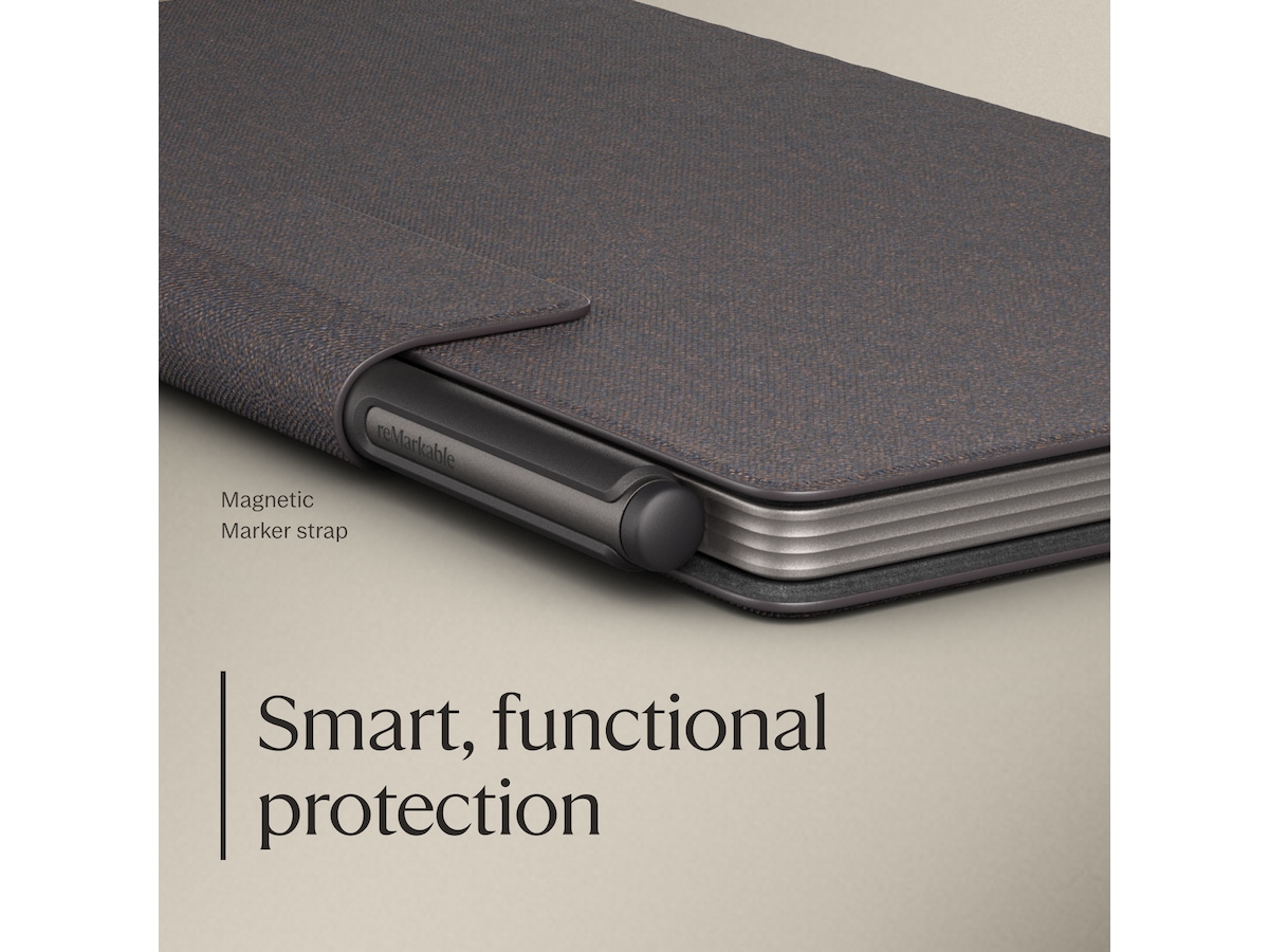 reMarkable Paper Pro Move Book Folio (basalt) Tilbehør til digitale paper