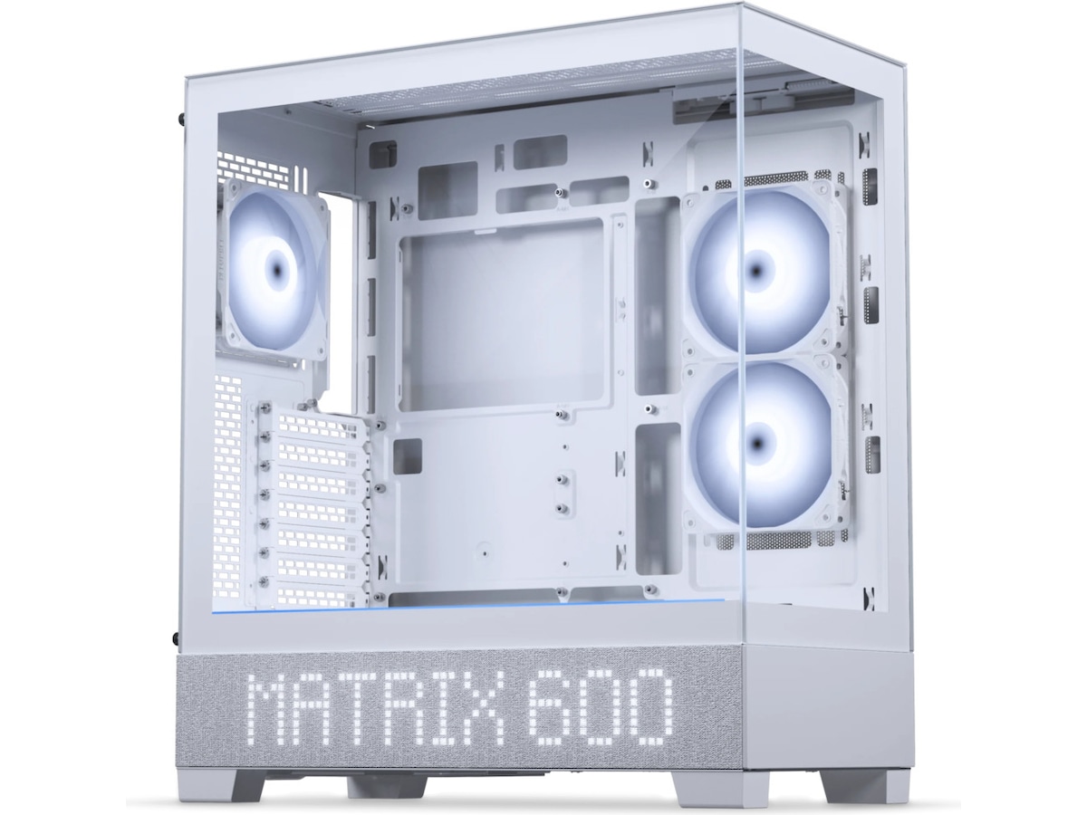 Phanteks XT View Matrix Mid Tower (hvid) Midi Tower