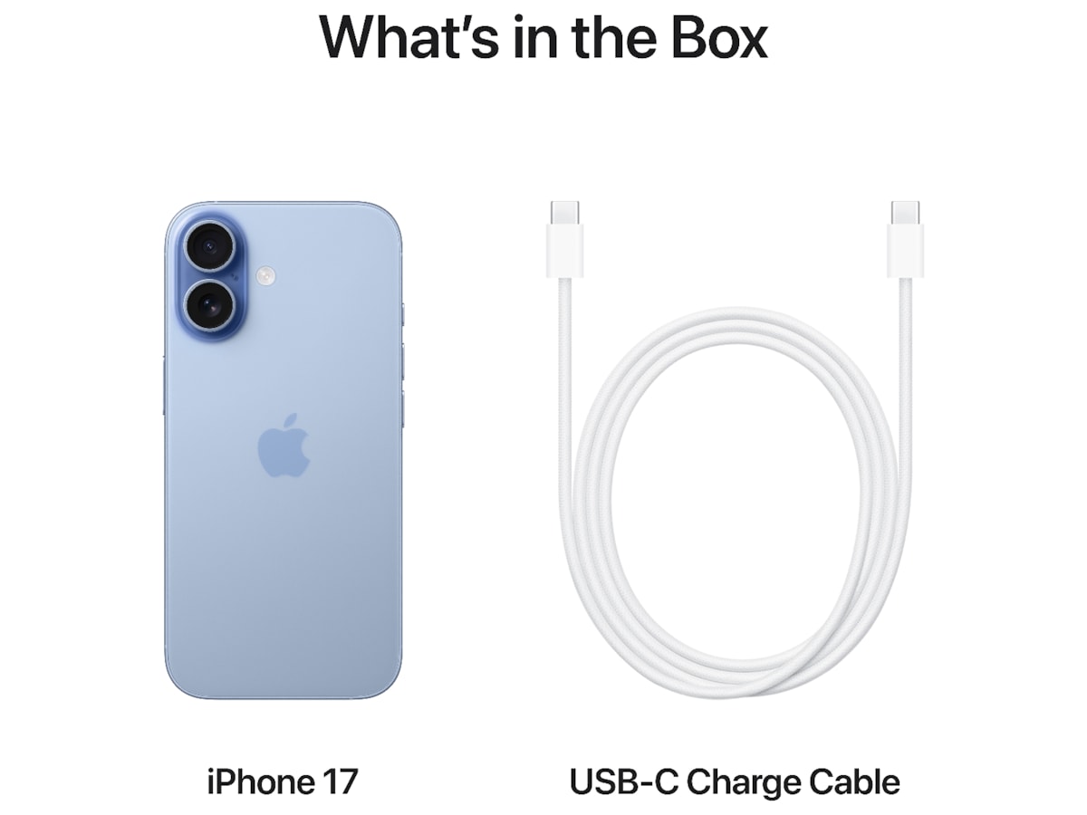iPhone 17 512GB (støvet lysblå) Mobiltelefoner
