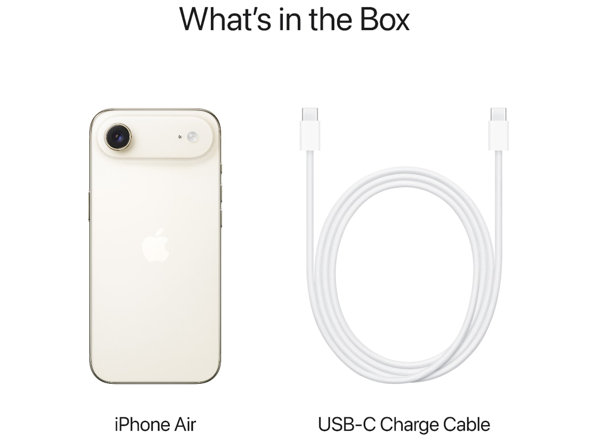 iPhone Air 256GB (lyst guld) Mobiltelefoner