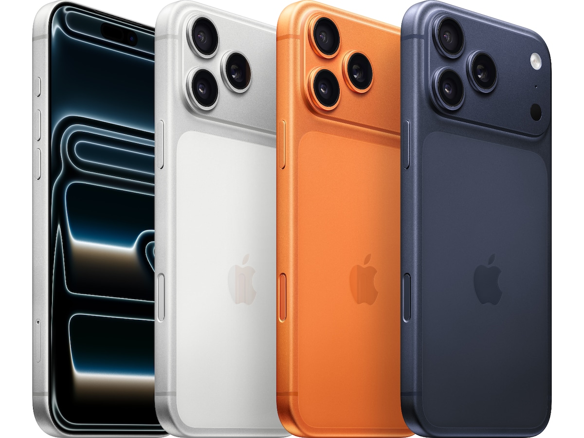 iPhone 17 Pro Max 2TB (sølv) Mobiltelefoner