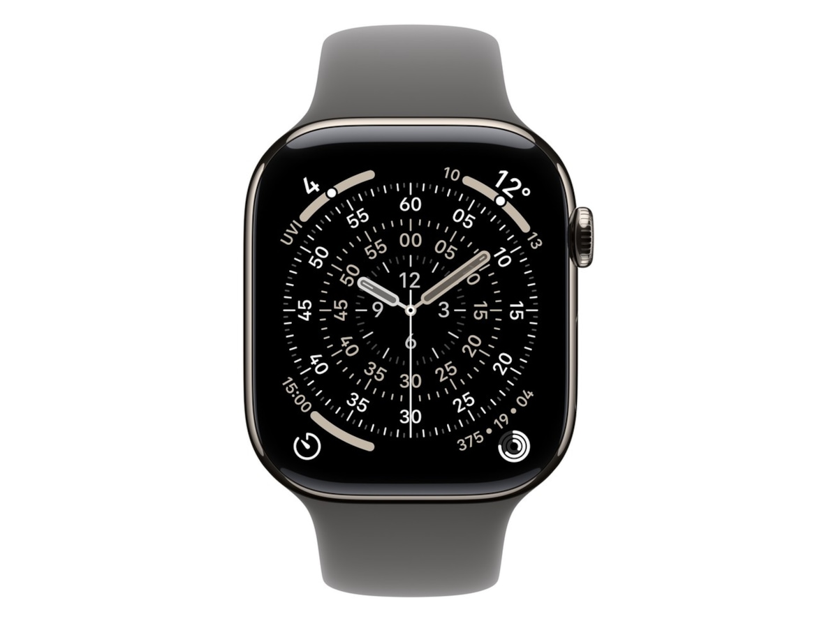 Apple Watch Series 11 GPS + LTE 46mm Titanium (naturlig) Smartwatches