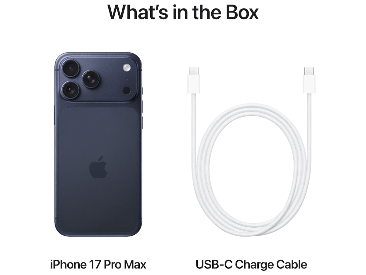iPhone 17 Pro Max 2TB (dybblå) Mobiltelefoner