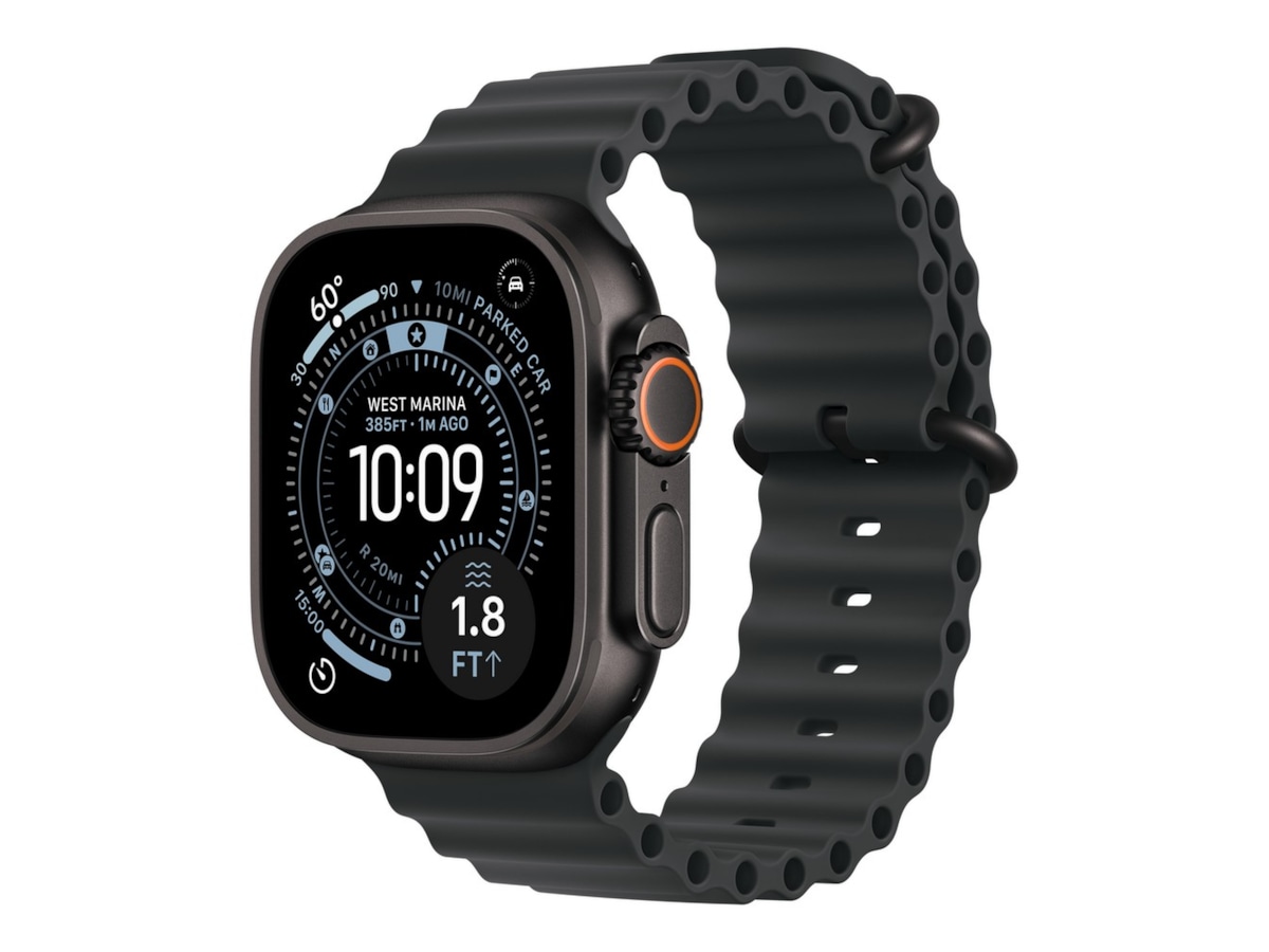 Apple Watch Ultra 3 49mm GPS + LTE Titan (sort) Smartwatches