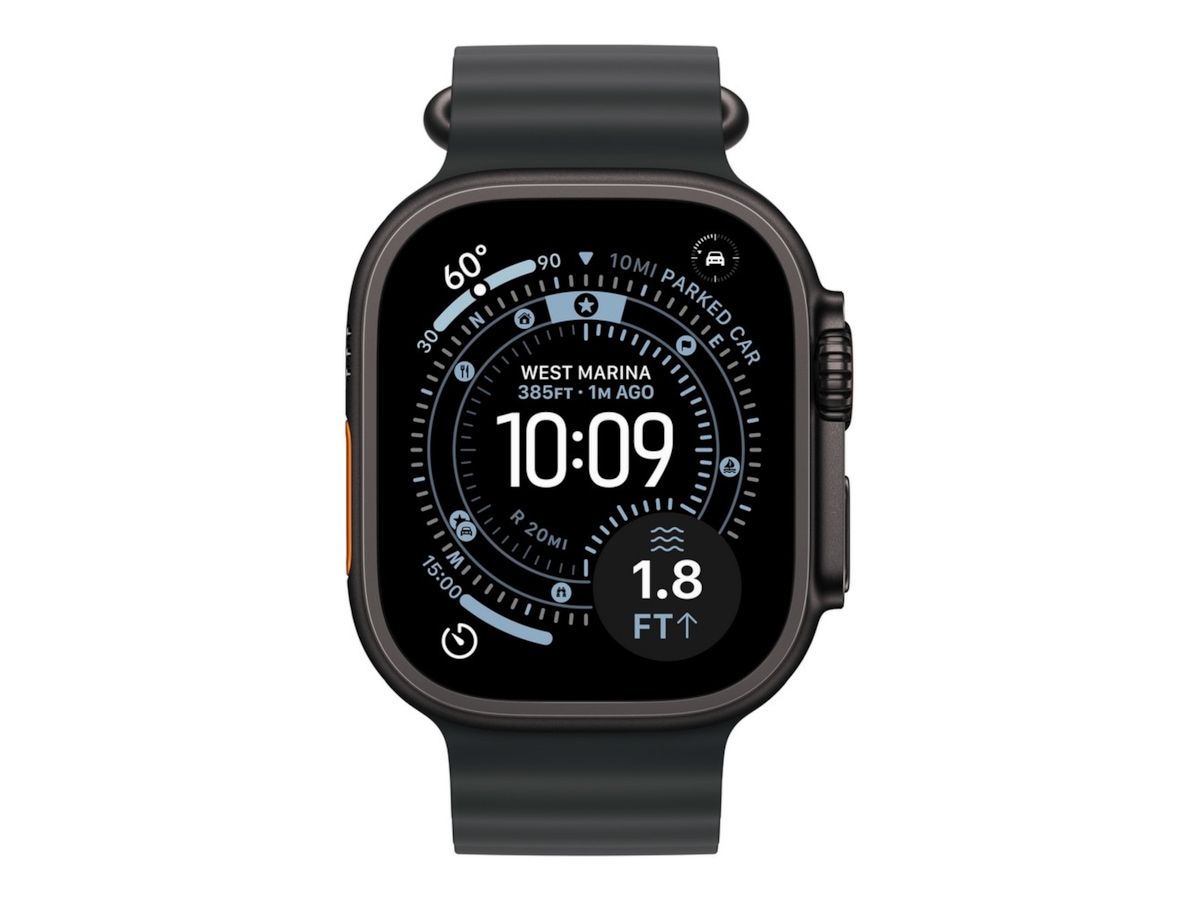 Apple Watch Ultra 3 49mm GPS + LTE Titan (sort) Smartwatches