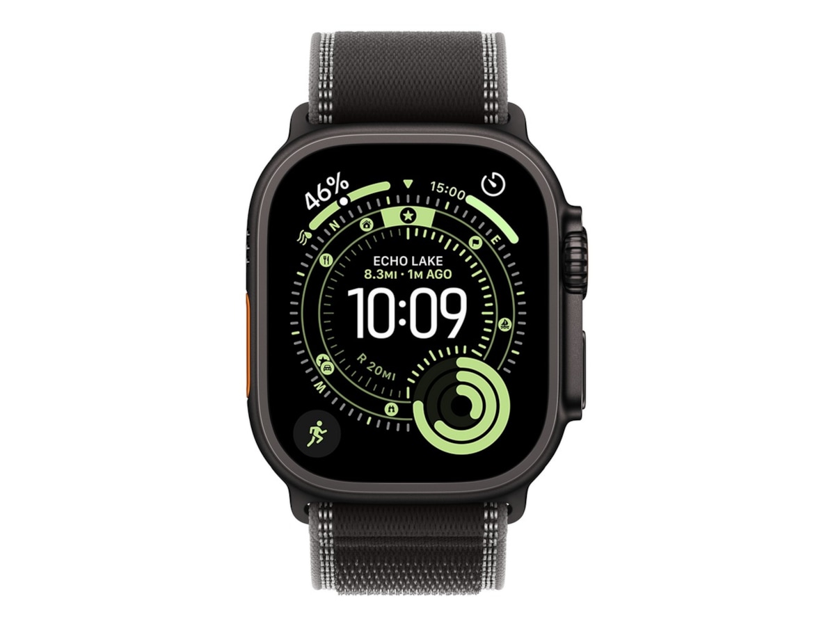 Apple Watch Ultra 3 49mm GPS + LTE Titan (sort) Smartwatches