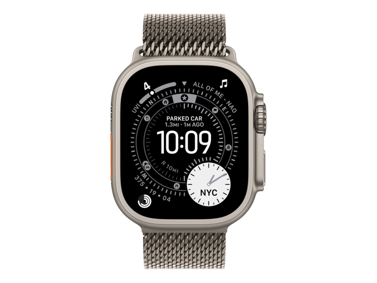 Apple Watch Ultra 3 49mm GPS + LTE Titan (naturlig) Smartwatches