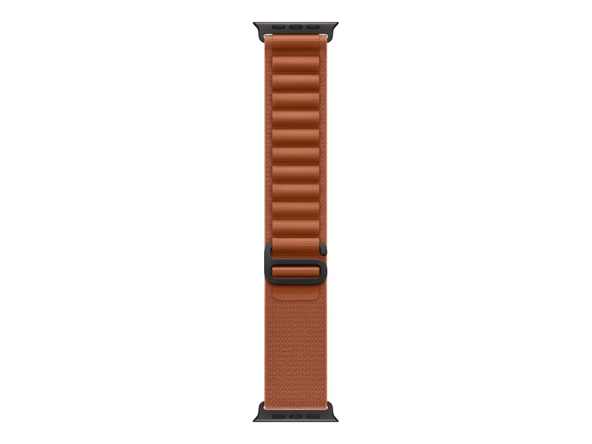 Apple Watch 49mm Black Titanium Alpine Loop (terra cotta) Rem