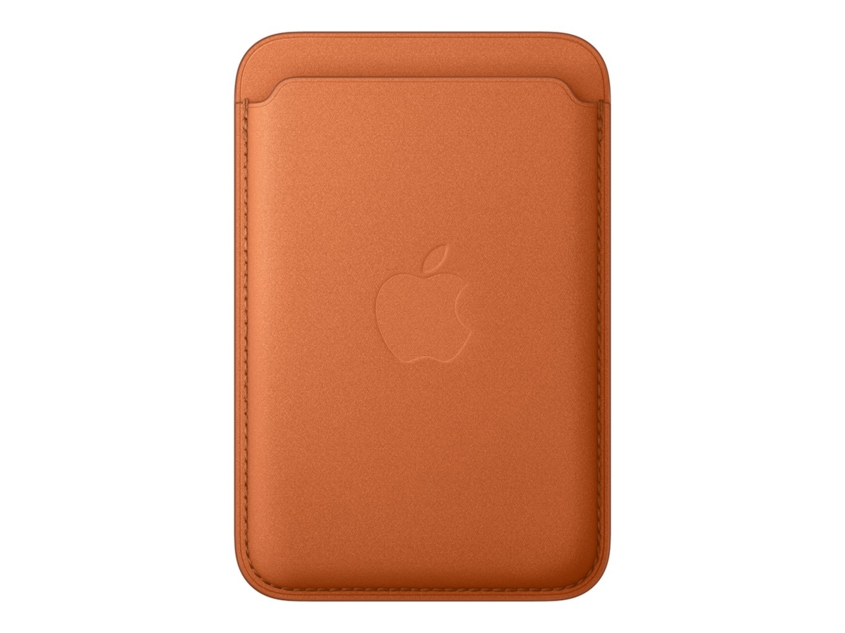 Apple iPhone FineWoven-kortholder med MagSafe (ræverød) Mobilcover