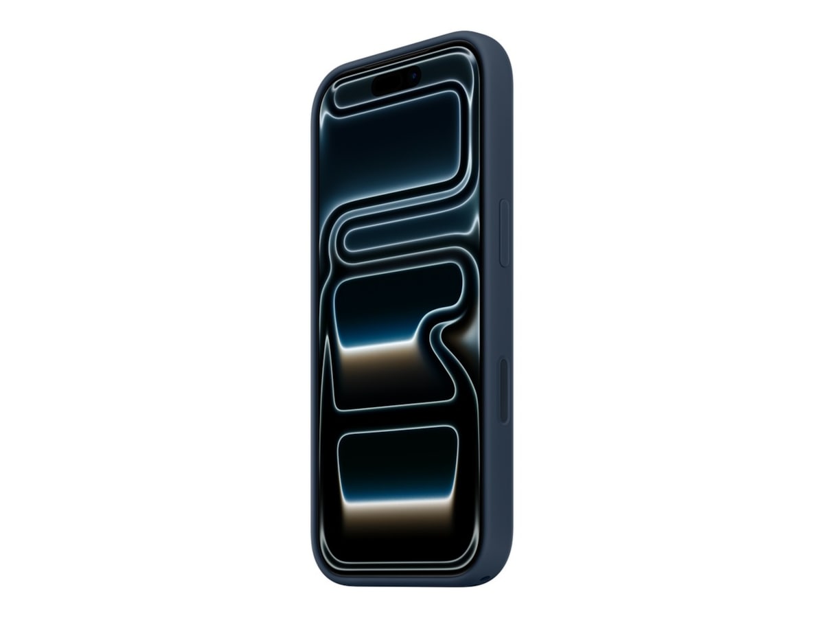 Apple iPhone 17 Pro Silikonecover (midnat) Mobilcover