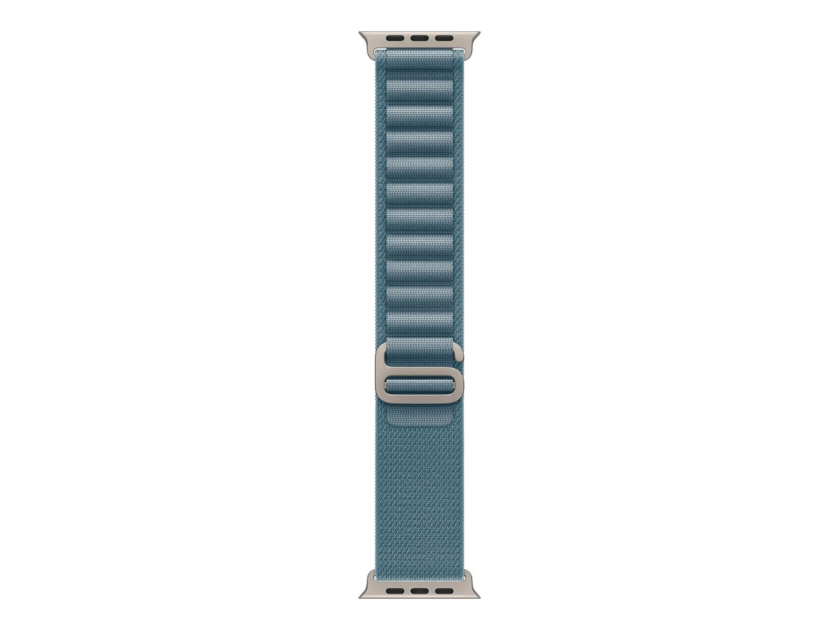 Apple Watch 49mm Natural Titanium Alpine Loop (light blue) Rem