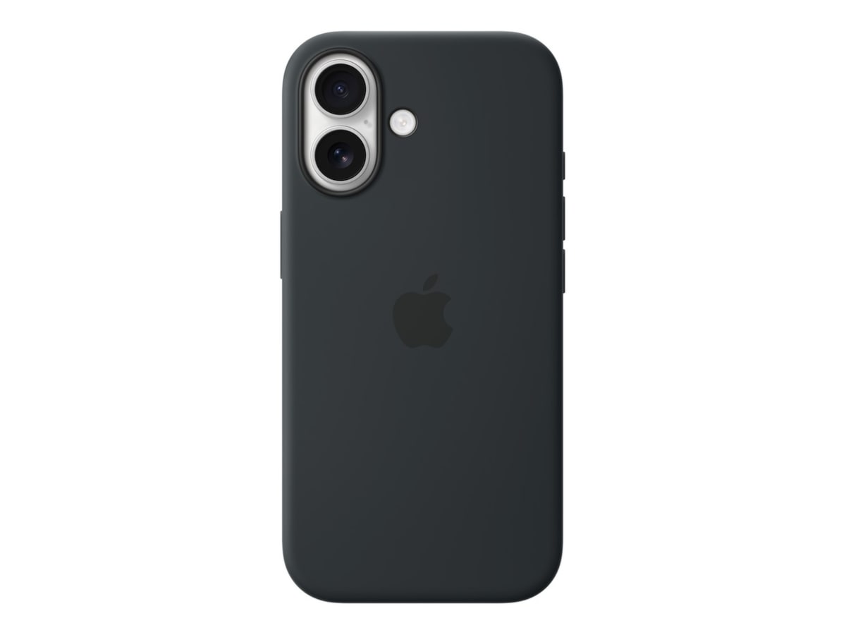 Apple iPhone 17 Silikonecover (sort) Mobilcover
