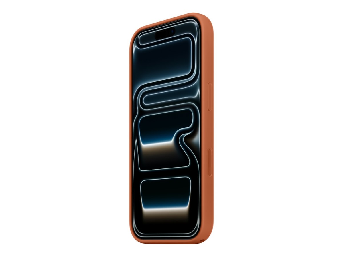 Apple iPhone 17 Pro Silikonecover (terrakotta) Mobilcover
