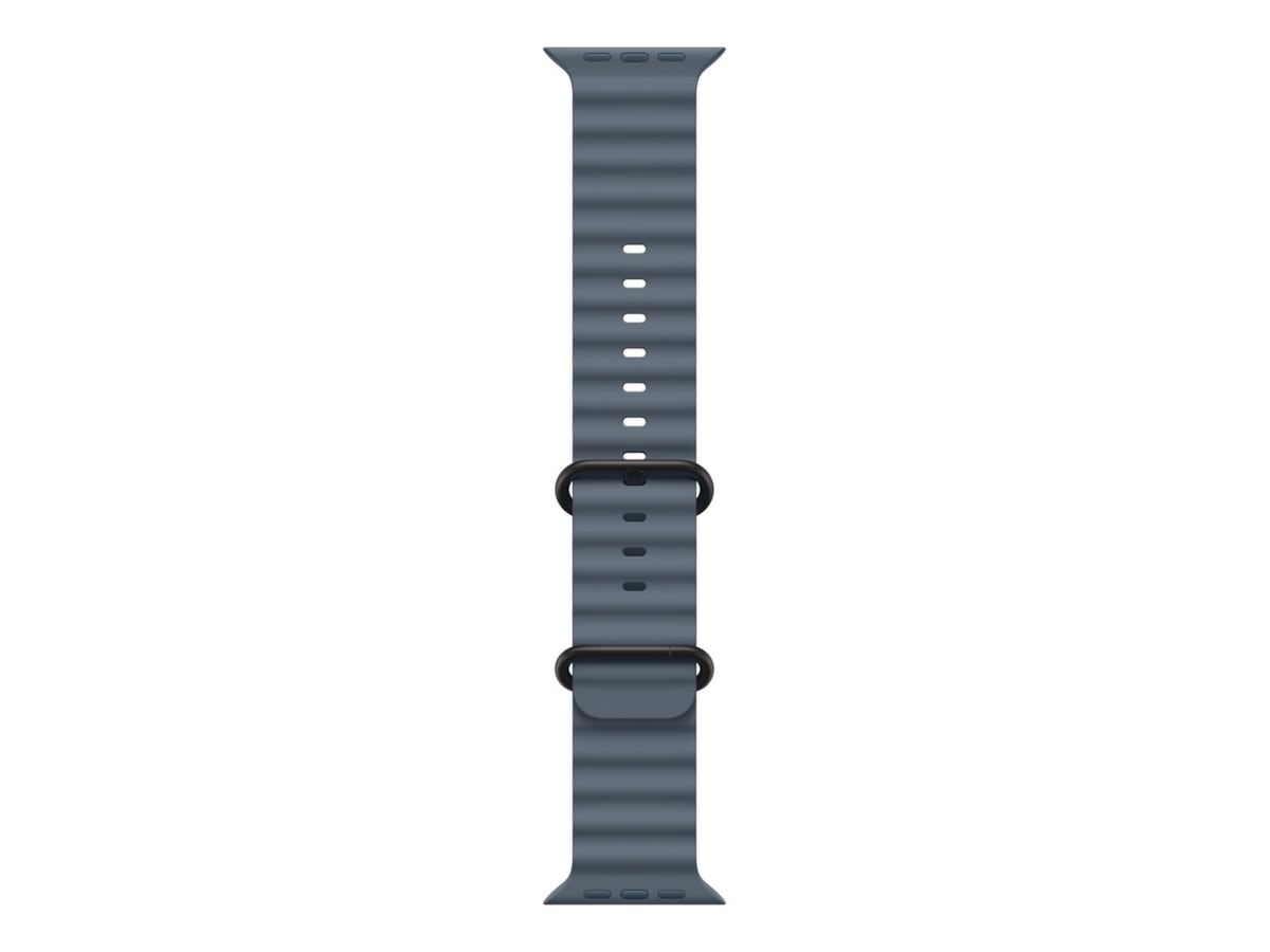 Apple Watch 49mm Black Titanium Ocean Band (anchor blue) Rem