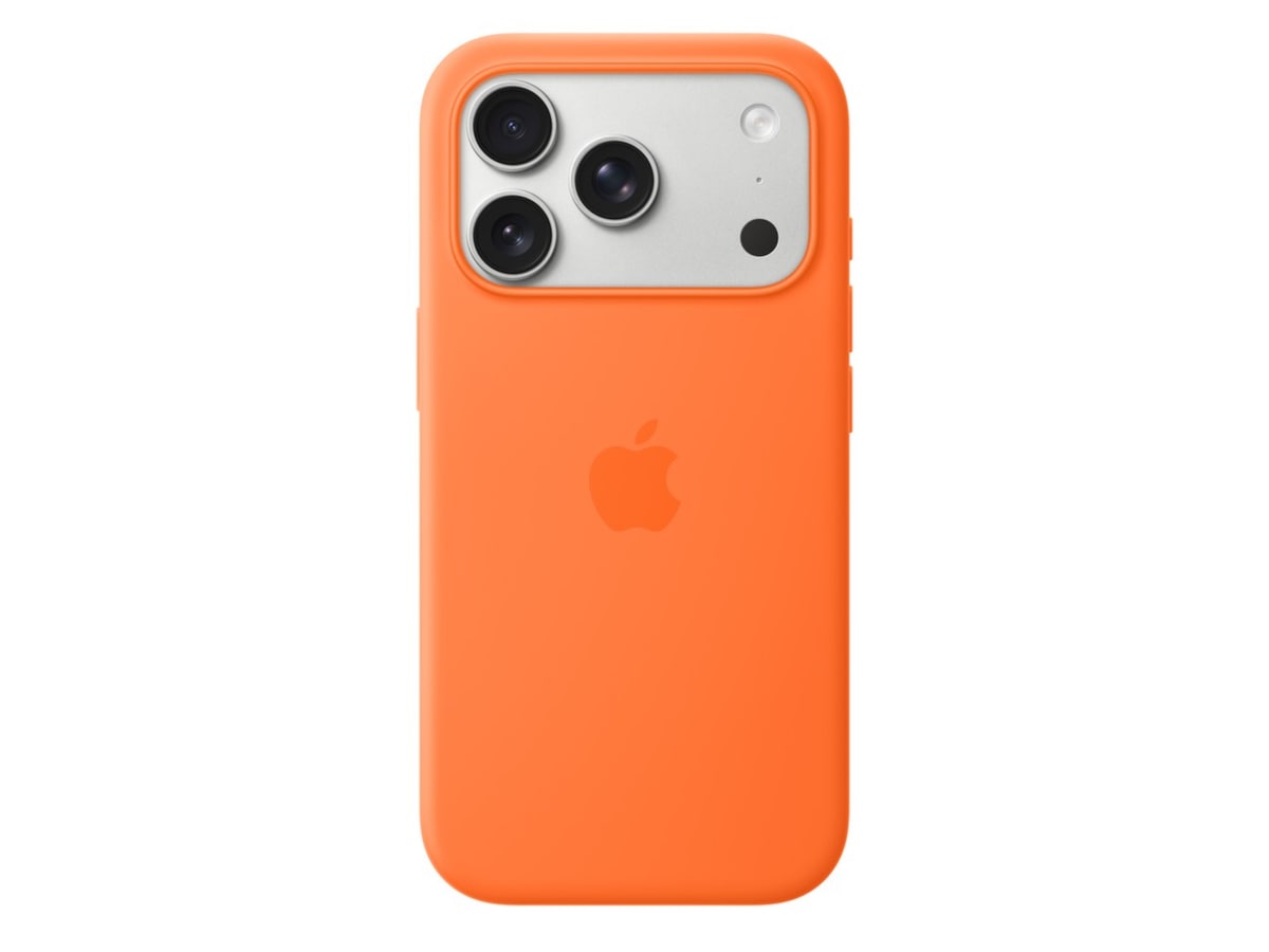 Apple iPhone 17 Pro Silikonecover (orange) Mobilcover