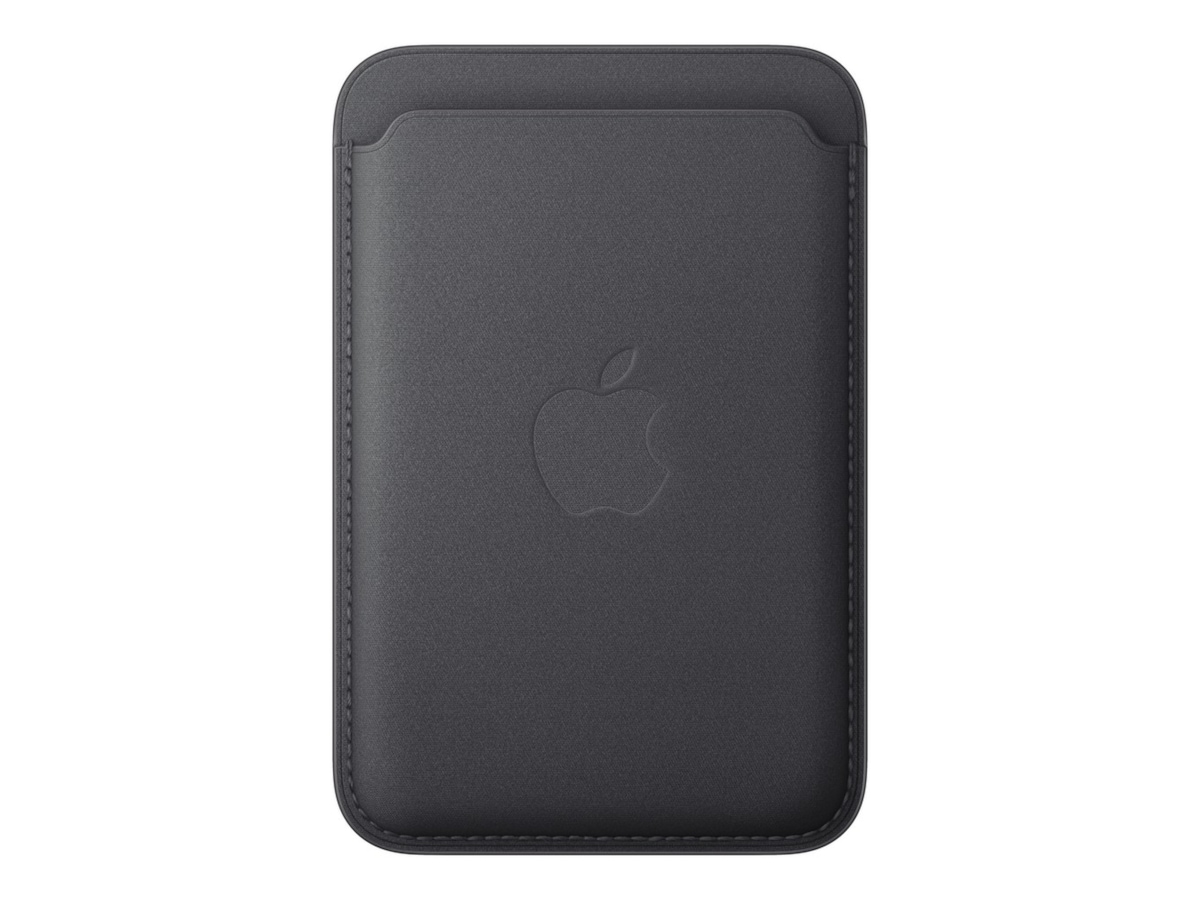 Apple iPhone FineWoven-kortholder med MagSafe (sort) Mobilcover