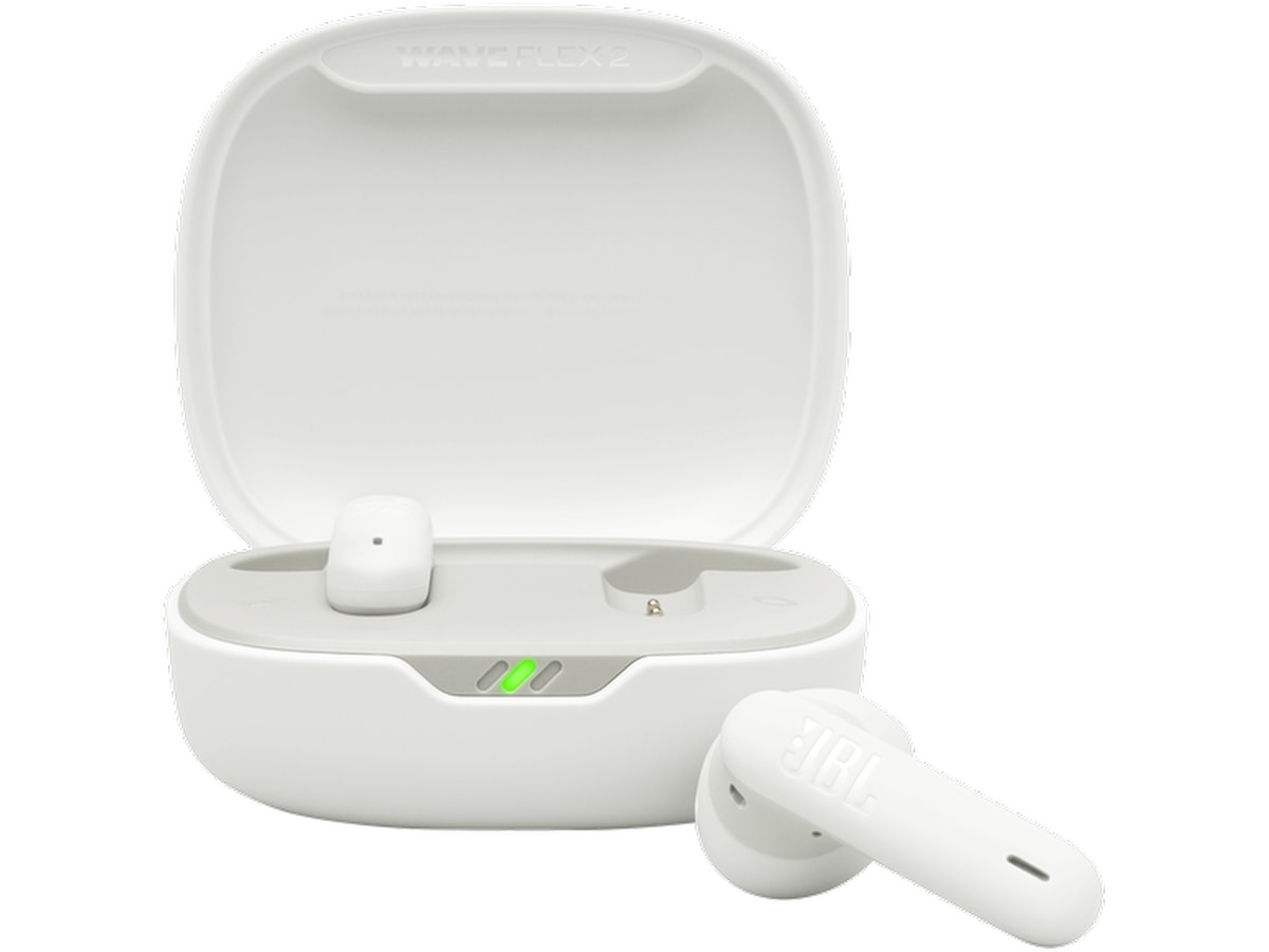 JBL Wave Flex 2 Trådløse Øretelefoner (hvidt) In-ear høretelefoner