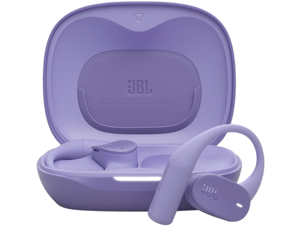 JBL Sense Lite trådløse øretelefoner, Open-Ear (lilla) In-ear høretelefoner