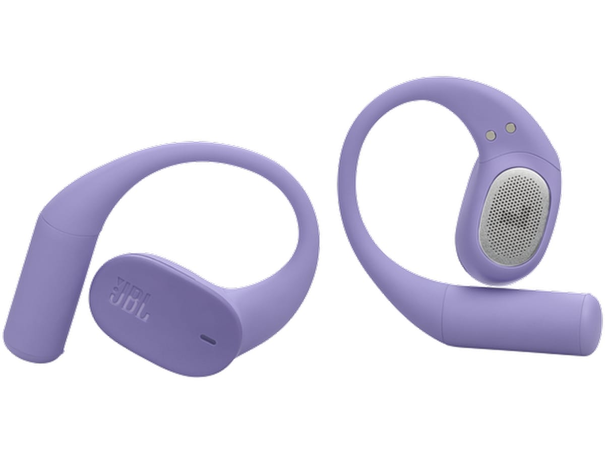 JBL Sense Lite trådløse øretelefoner, Open-Ear (lilla) In-ear høretelefoner