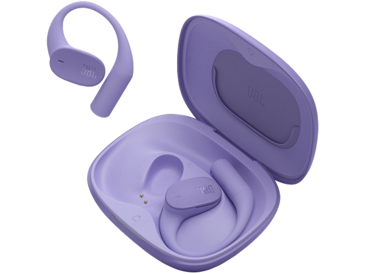 JBL Sense Lite trådløse øretelefoner, Open-Ear (lilla) In-ear høretelefoner