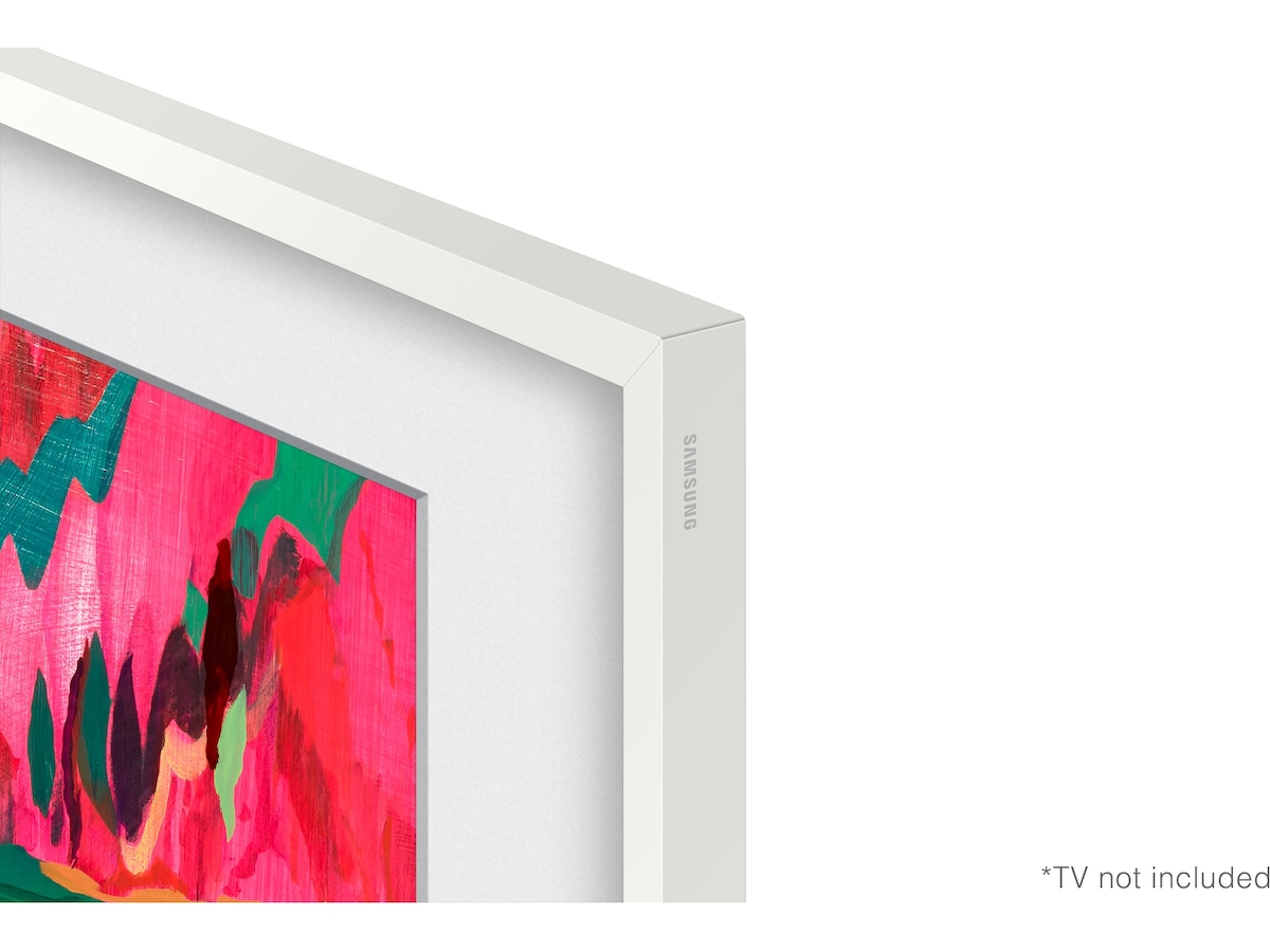 Samsung 85" ramme til The Frame og The Frame Pro (2021-2025, Hvid) TV-rammer & tilbehør