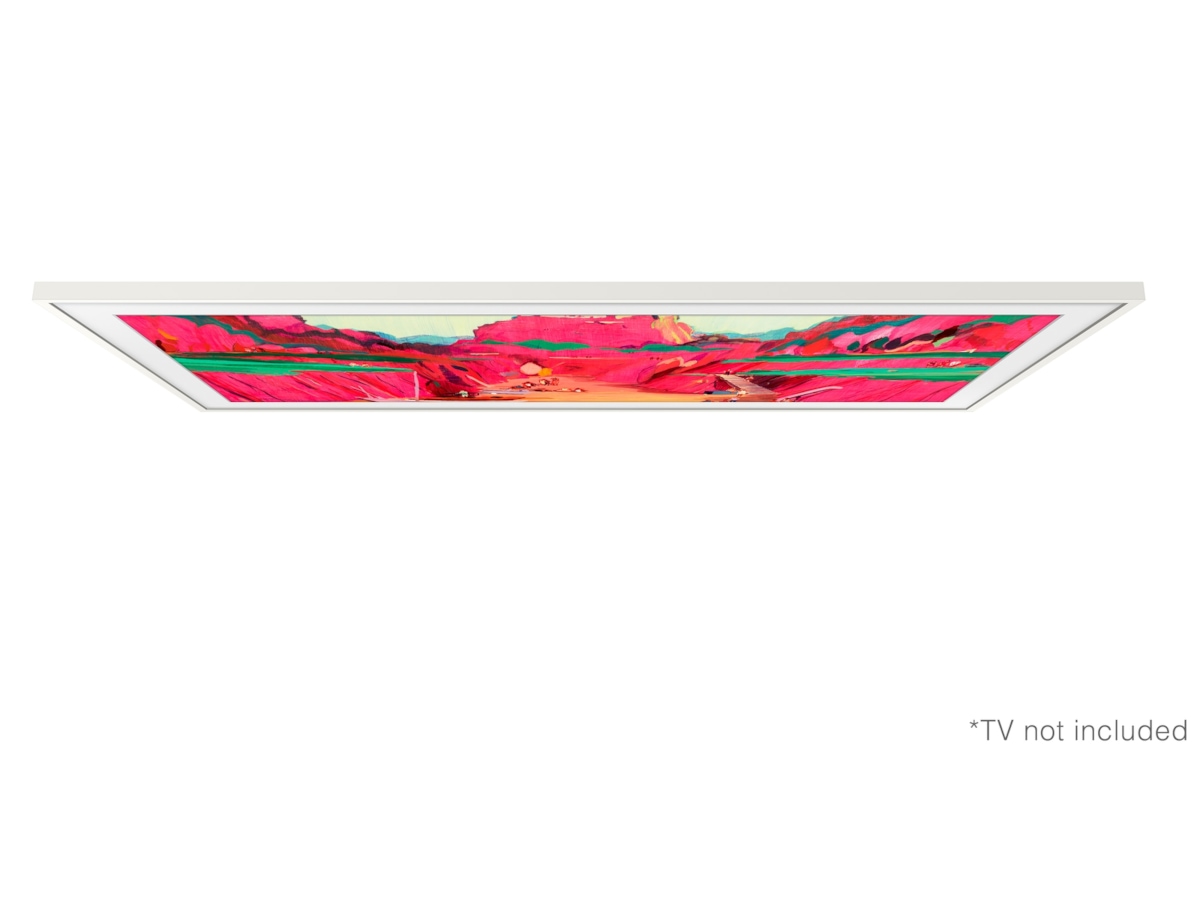Samsung 85" ramme til The Frame og The Frame Pro (2021-2025, Hvid) TV-rammer & tilbehør