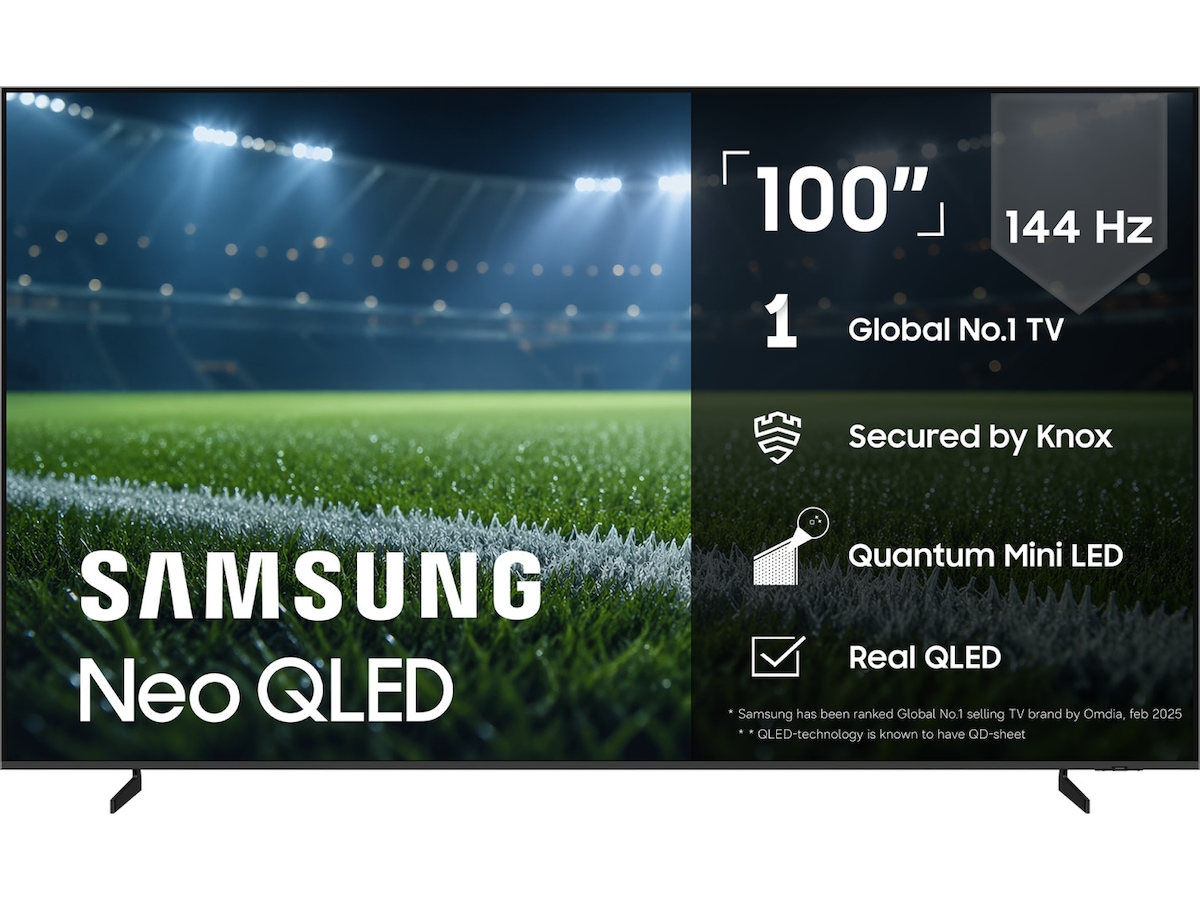 Samsung 100" QN80F Neo QLED 4K Smart TV (2025) Over 80 tommer TV