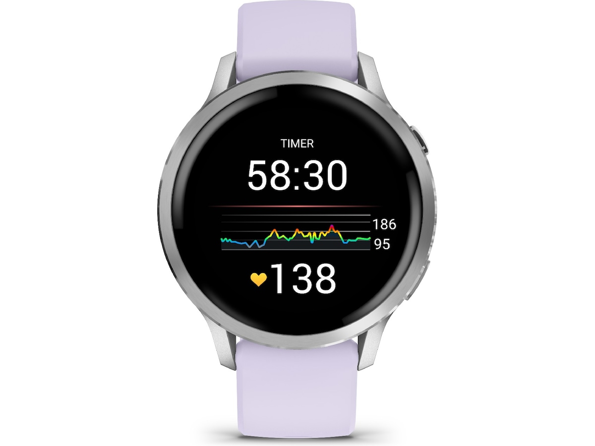 Garmin Venu 4 41mm GPS (silver/periwinkle) Smartwatches