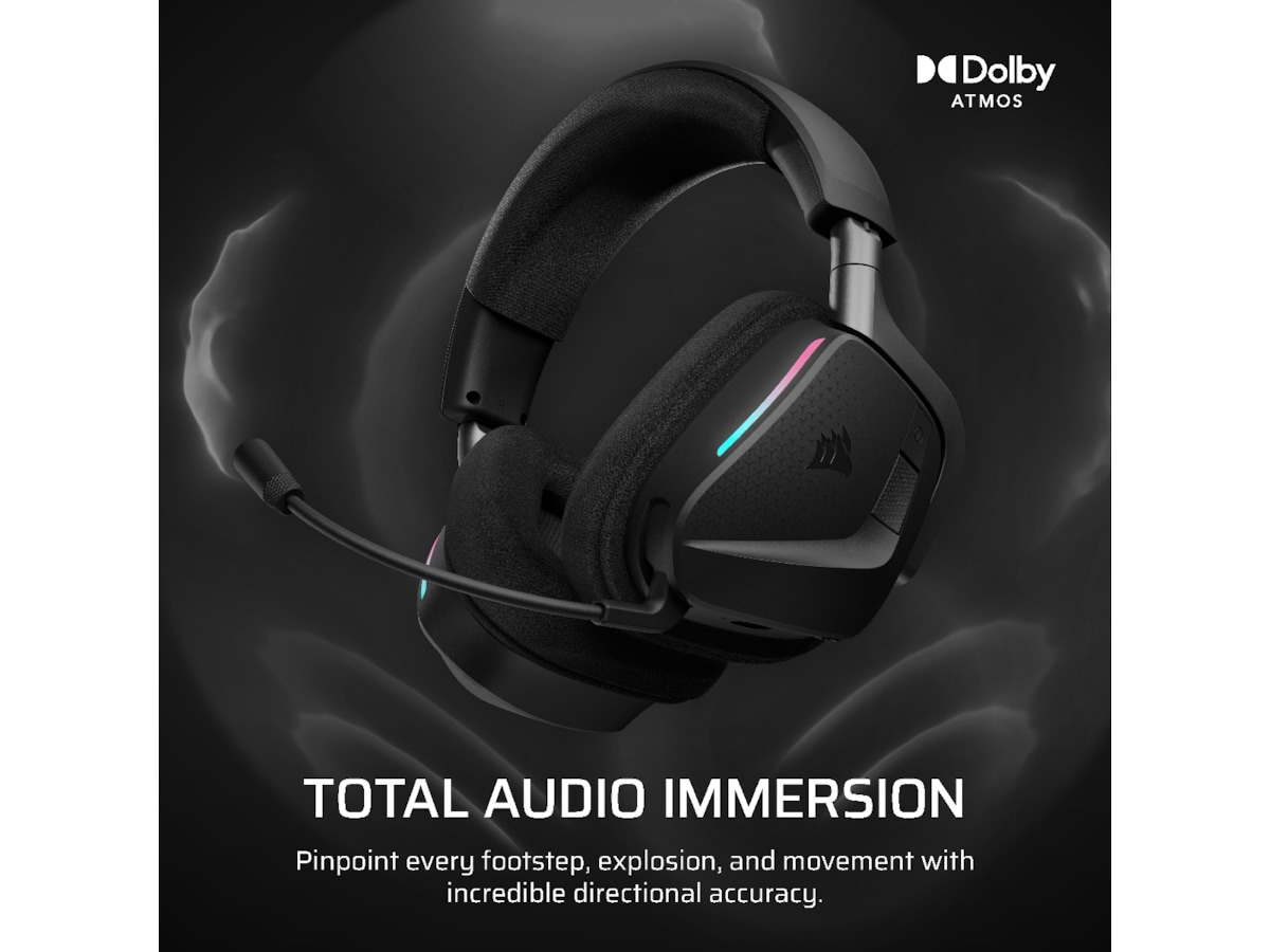 Corsair VOID MAX v2 Trådløst Gamingheadset (sort) Gamingheadset