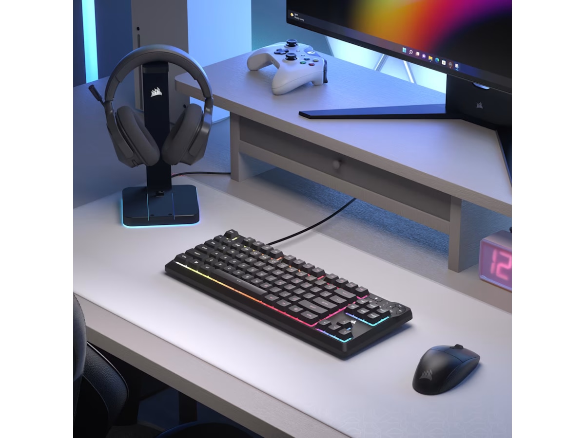 Corsair K55 CORE TKL RGB Gamingtastatur (sort) Gamingkeyboard