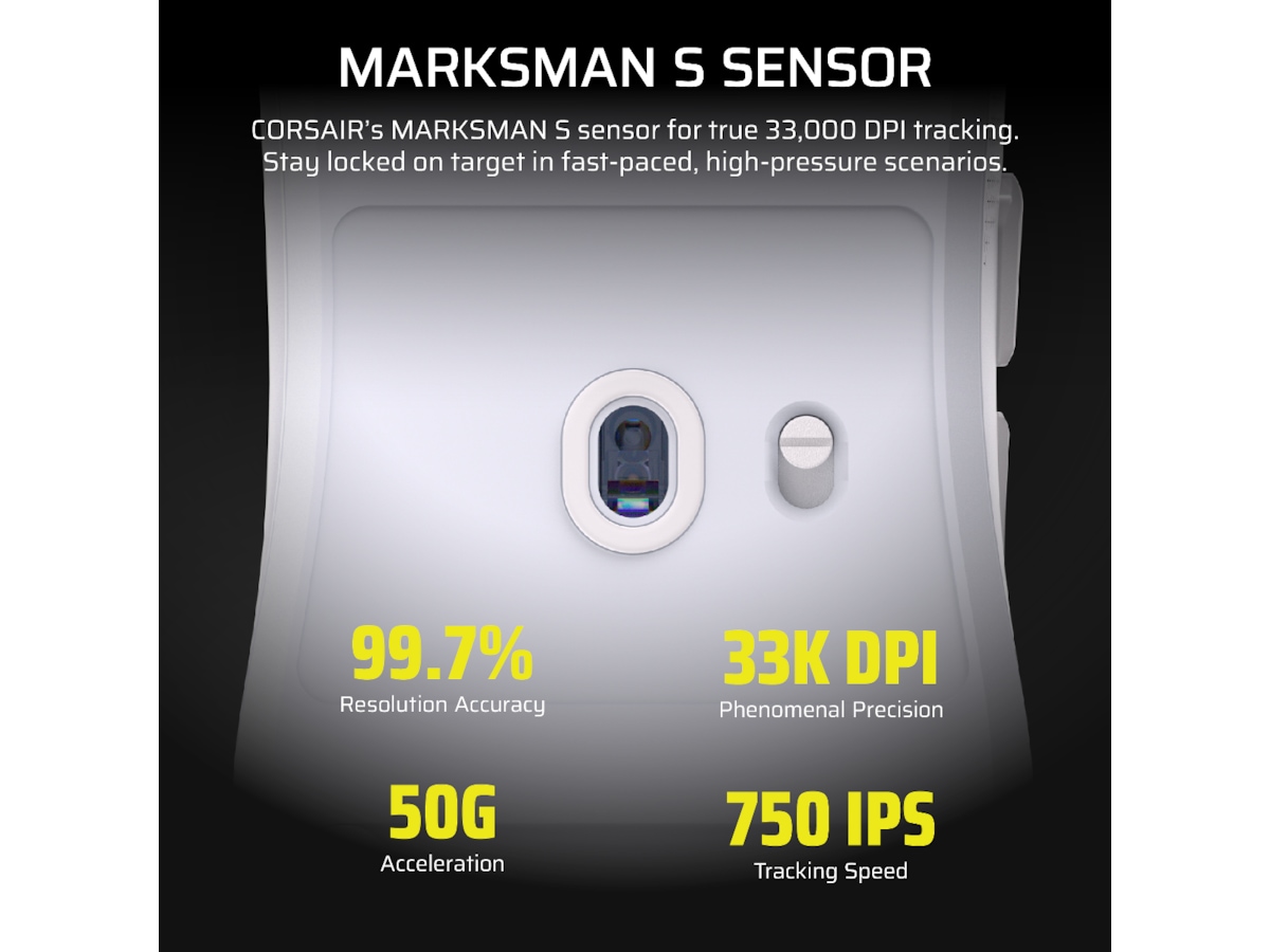 Corsair Sabre v2 Pro Ultralight Trådløs Gaming Mus (sort) Gamingmus