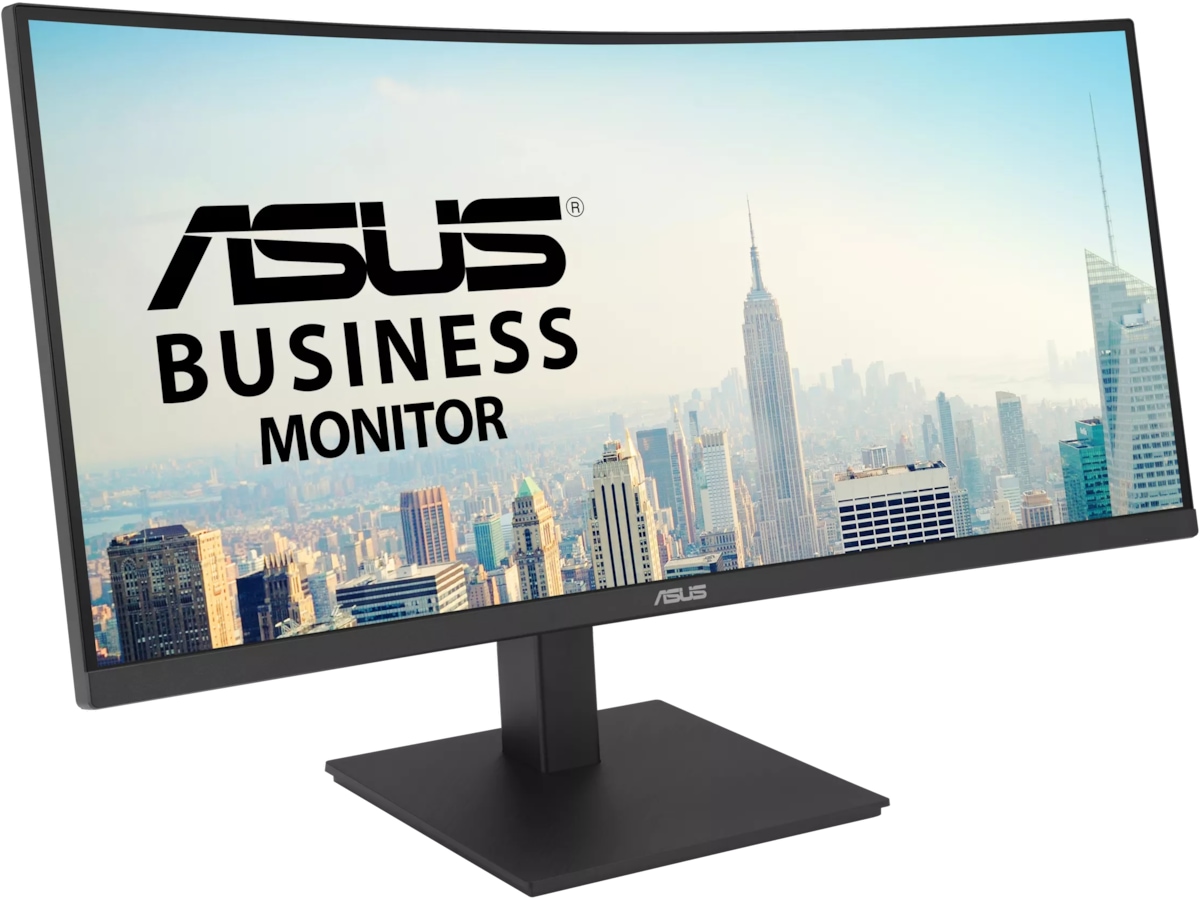 ASUS 34" curved skærm VA34VCPSR Skærme
