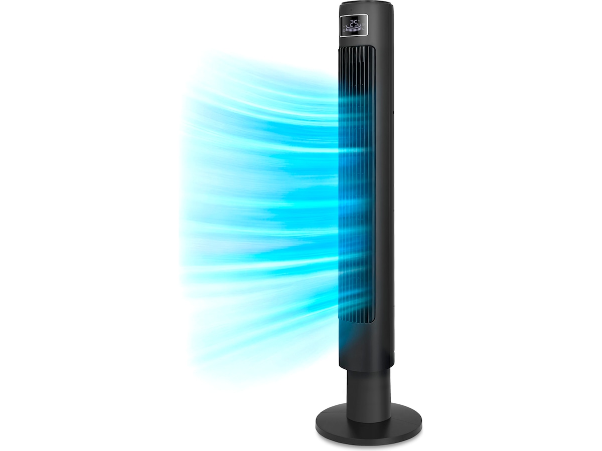 Andersson TRF-F3000 Tårnventilator med LED-display (sort) Ventilatorer og varmluftovne