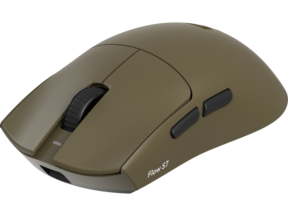 Svive Flow S7 Ultra Light Trådløs Gamingmus (statsgrøn) Gamingmus