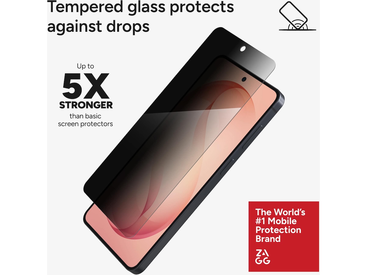 Zagg InvisibleShield Glass Elite Privacy Samsung Galaxy S26+ Skærmbeskyttelse mobiltelefon