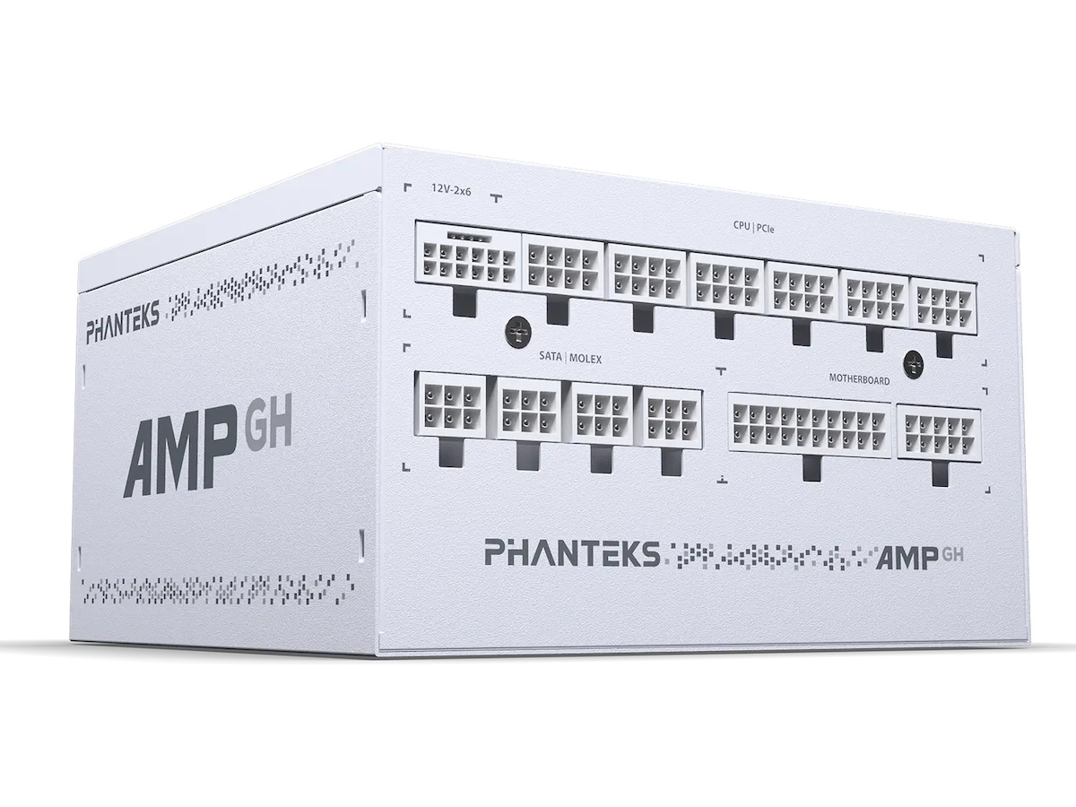Phanteks AMP GH 1000W PSU (hvid) Strømforsyninger