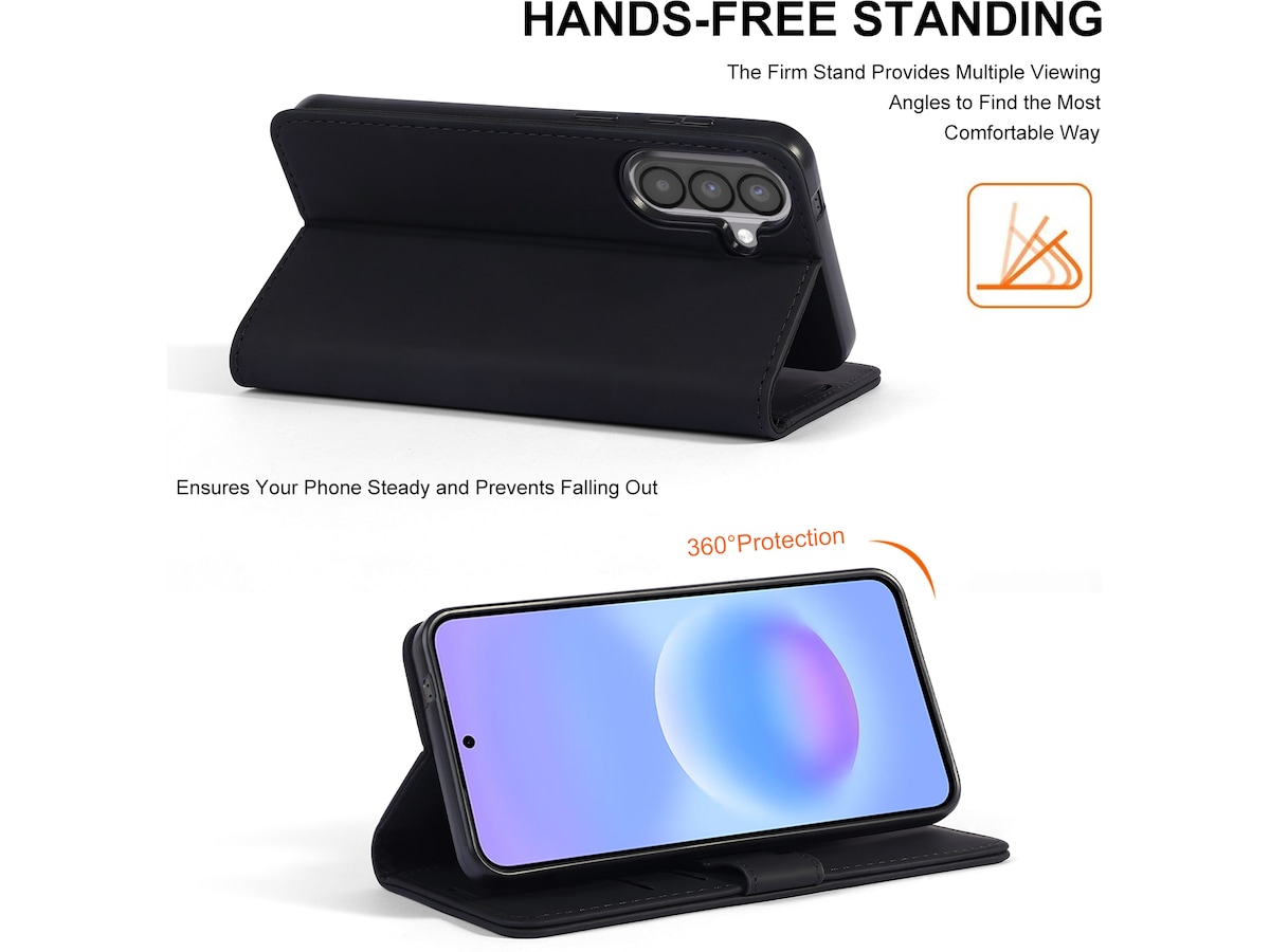 iiglo Galaxy A57 Wallet cover (sort) Mobilcover